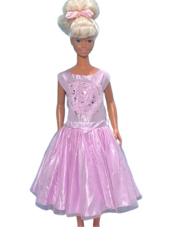 Disney Other - Disney Parks Belle Princess Dress 5/6 Pink Sequin Tutu Beauty & Beast Costume